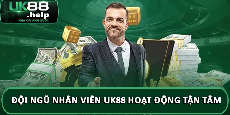 Đội Ngũ Nhân Sự UK88 Chuyên Nghiệp, Giàu Kinh Nghiệm 4 Đội ngũ nhân viên UK88 hoạt động tận tâm