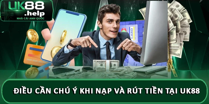 Hướng dẫn nạp rút tiền dễ dàng tại UK88 và những lưu ý 5 Điều cần chú ý khi nạp và rút tiền tại UK88